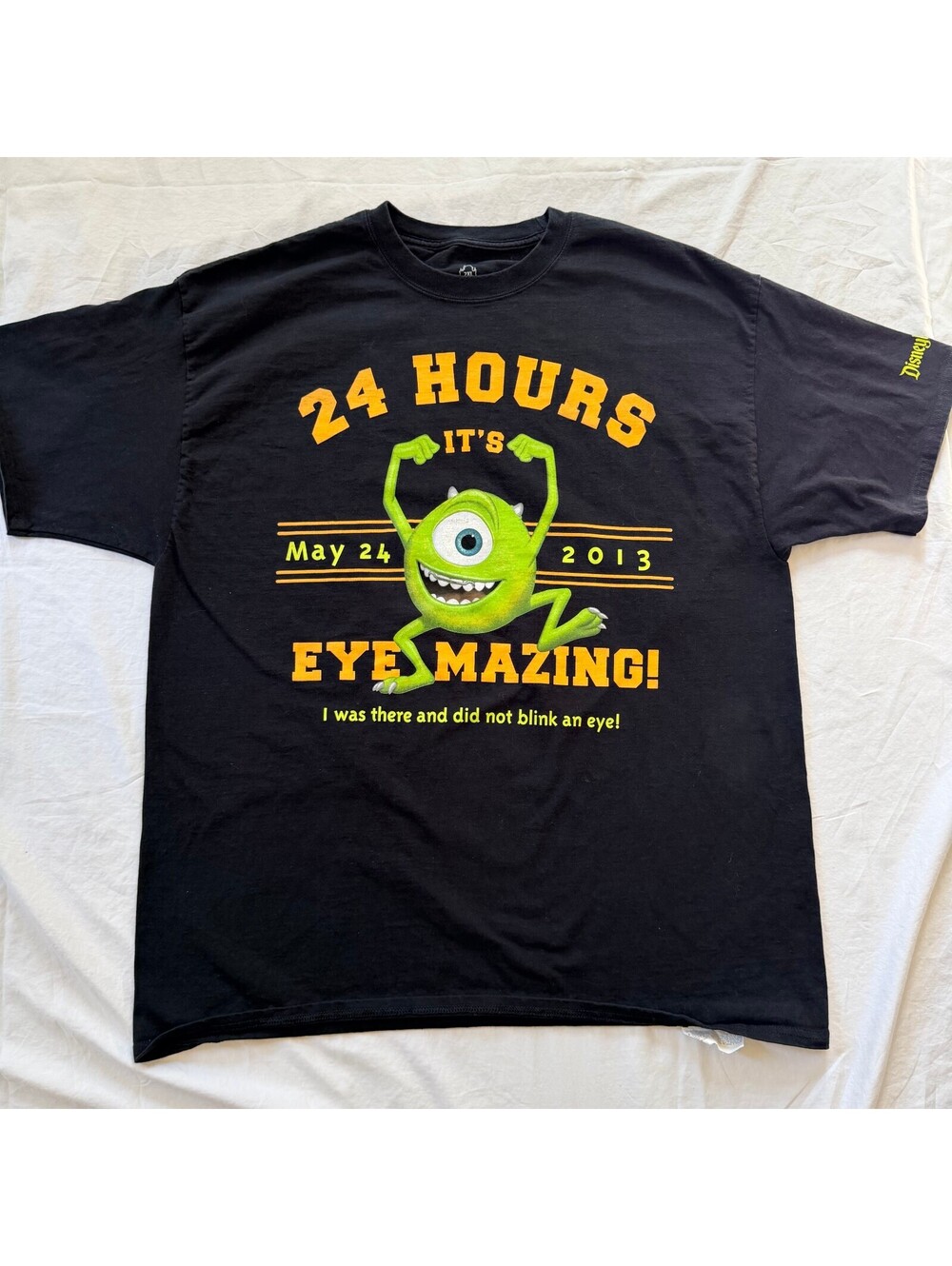 Disneyland 2013 Monstrous Summer All-Nighter Mike Wazowski Eye Mazing Shirt 2XL